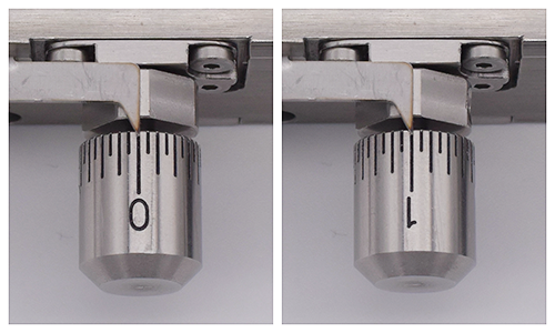 Scale on Knob